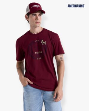 Camiseta 849G004 rojo