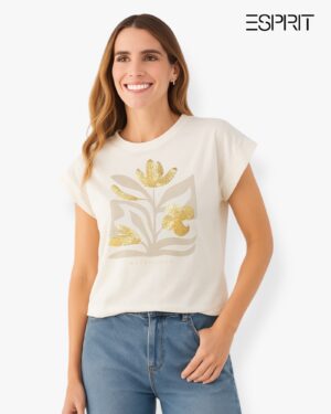 Camiseta  902G316 crudo